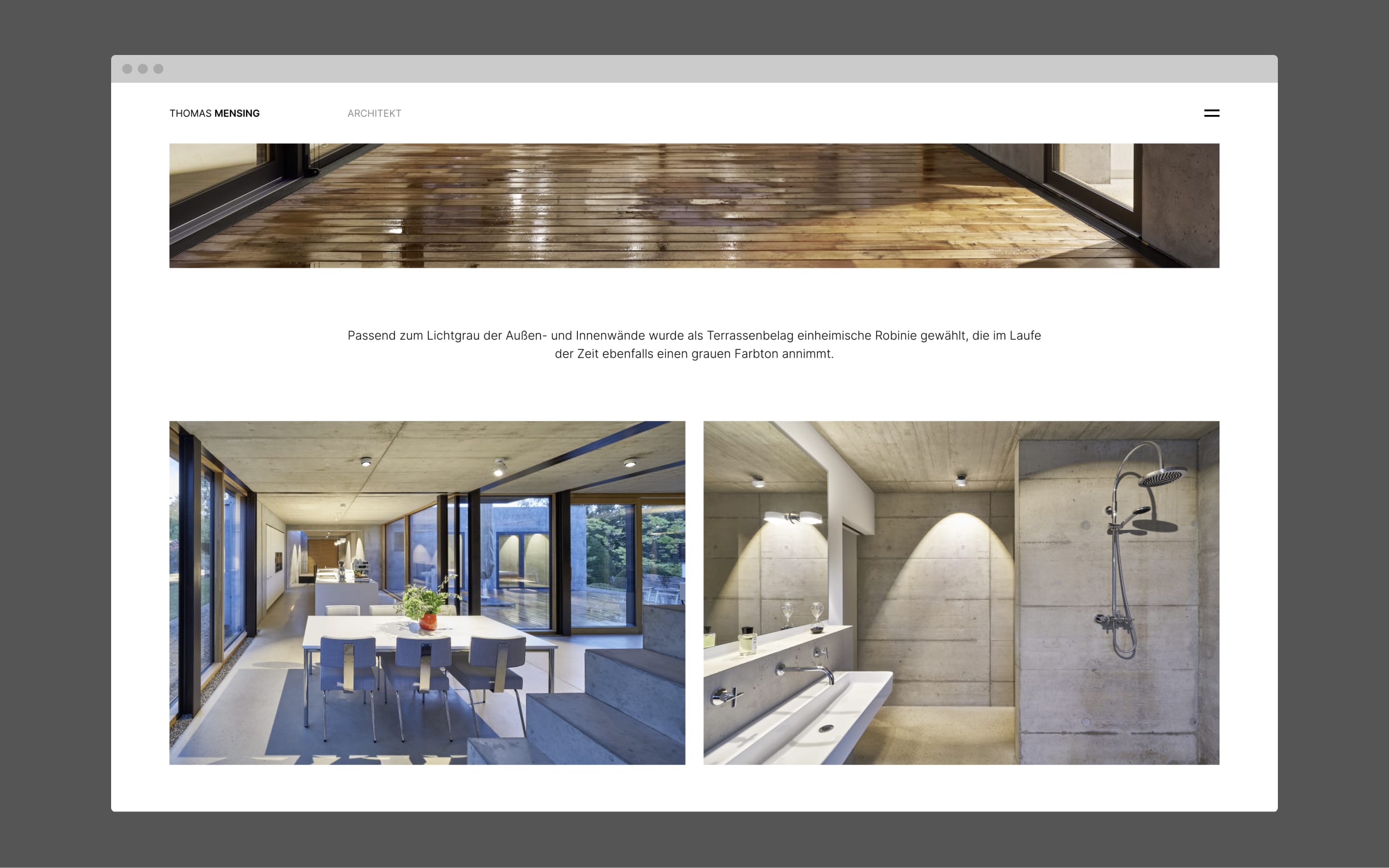 Webdesign Webentwicklung Wordpress Architekt Mensing